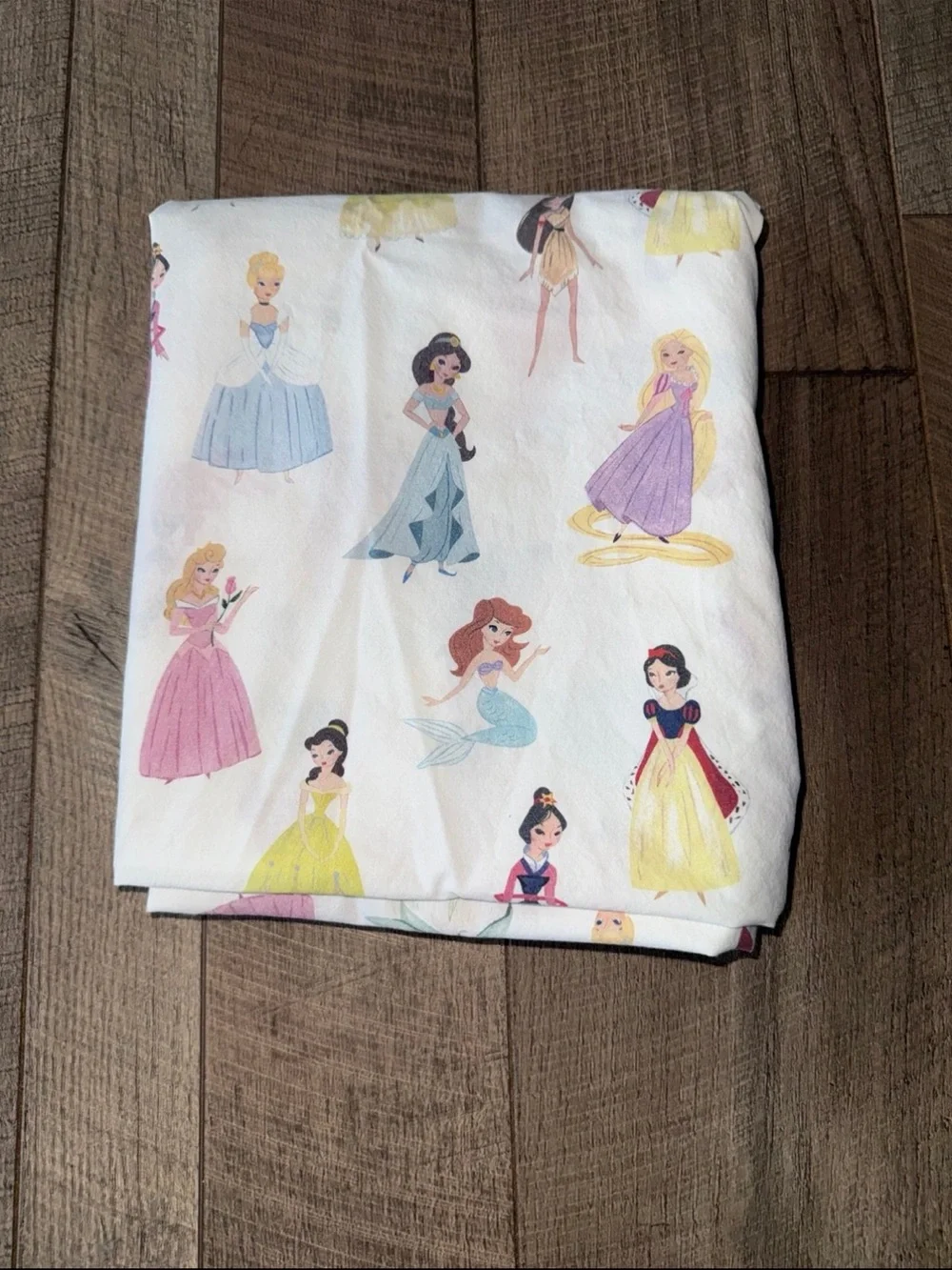 Pottery Barn Kids Disney Princess Twin Sheet